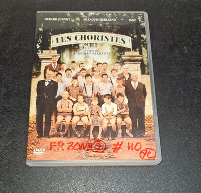 Les Choristes aka The Chorus (DVD, 2004) Rare French Drama HTF Region 2 DVD PAL