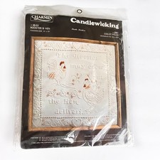 JANLYNN Charmin Candlewicking Rooster  Hen 00-51 2961 Candlewicking Kit