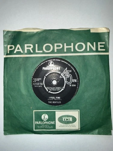 The Beatles - I Feel Fine - (Vinyl 7") - First Pressing (1N) NM