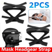 2x Universal Mask Headgear Strap fit for CPAP ResMed Mirage,Philips Respironics