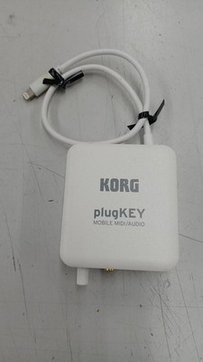 USED Korg plugKEY Mobile MIDI / Audio Interface From Japan