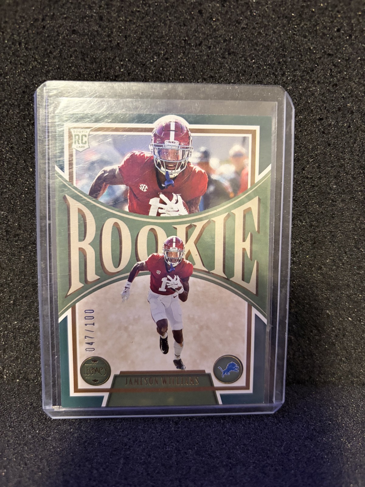 Jameson Williams Panini Legacy #150 Green