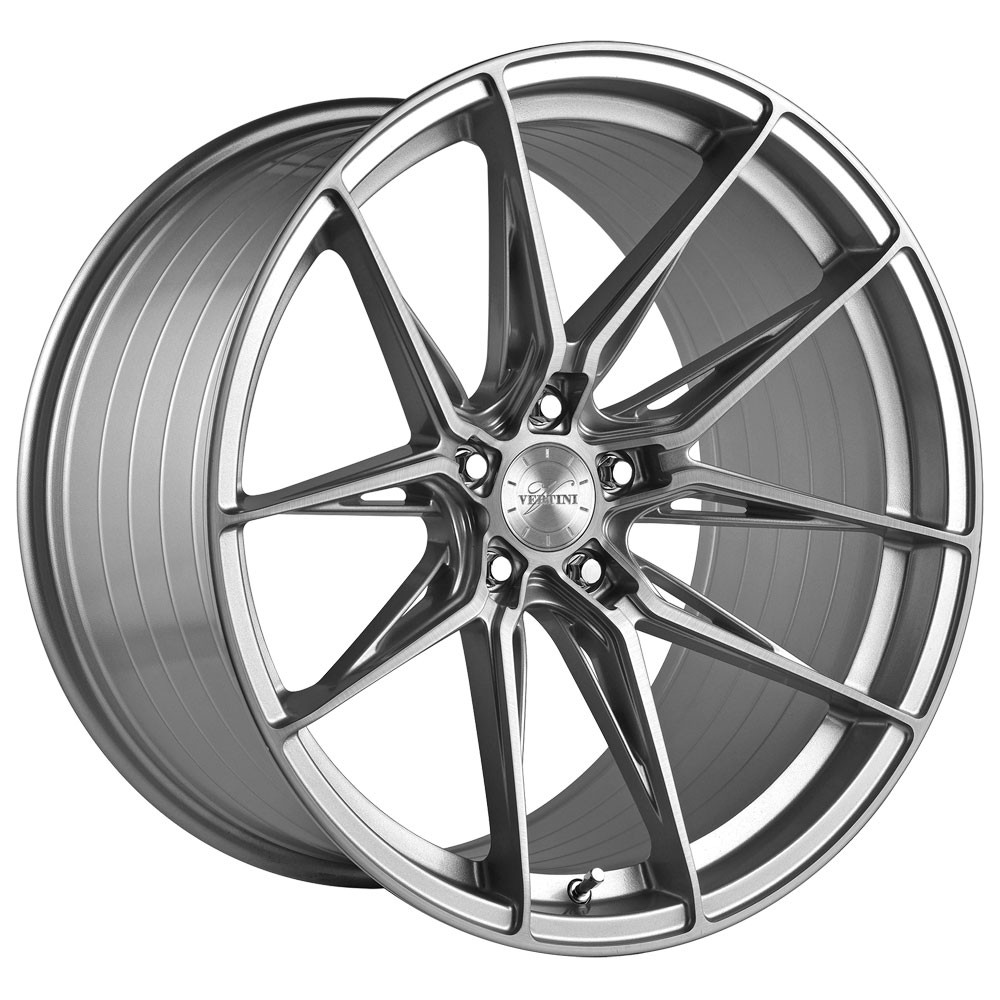 20" Vertini RFS1.8 Silver 20x9 20x10.5 Wheels Rims Fits Maserati Quattroporte