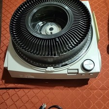 Kodak Ektagraphic Carousel Slide Projector Remote Hard Case Model AF-2 Untested