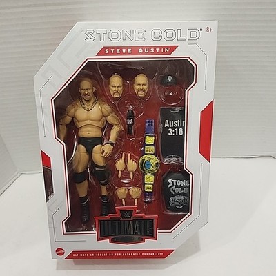 WWE Ultimate Edition Stone Cold Steve Austin 6'' Action Figure 2021 Mattel New