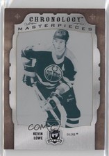 2018-19 Upper Deck The Cup Printing Plate Cyan 1/1 Kevin Lowe #FH-ED-KL HOF 2d8