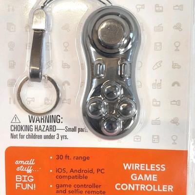 Wireless Game Controller World's Smallest Game Pad USB Rechargeable NEW