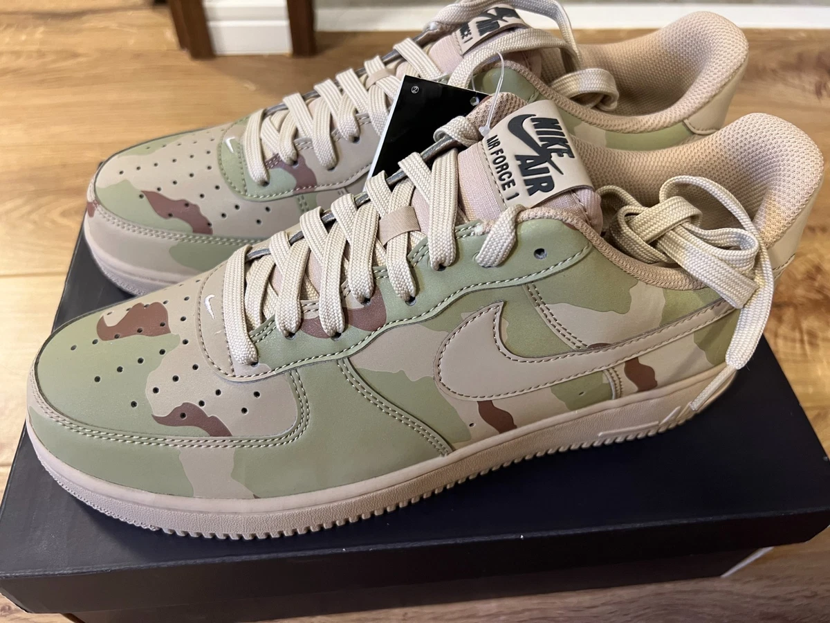 Nike Air Force 1 Desert Reflective Camo | eBay