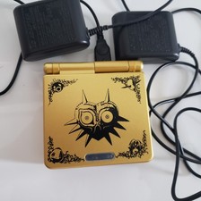 Nintendo Game Boy Advance SP Custom Majora's Mask Edition Gold AGS-001