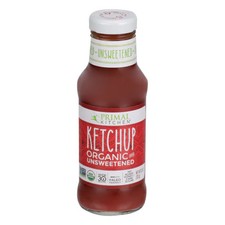Ketchup Bio Et Non Sucré 11,3 Oz (Caisse De 12) Par Primal Kitchen