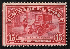 US 1913 15¢ Parcel Post Stamp #Q7 Used CV $13.50