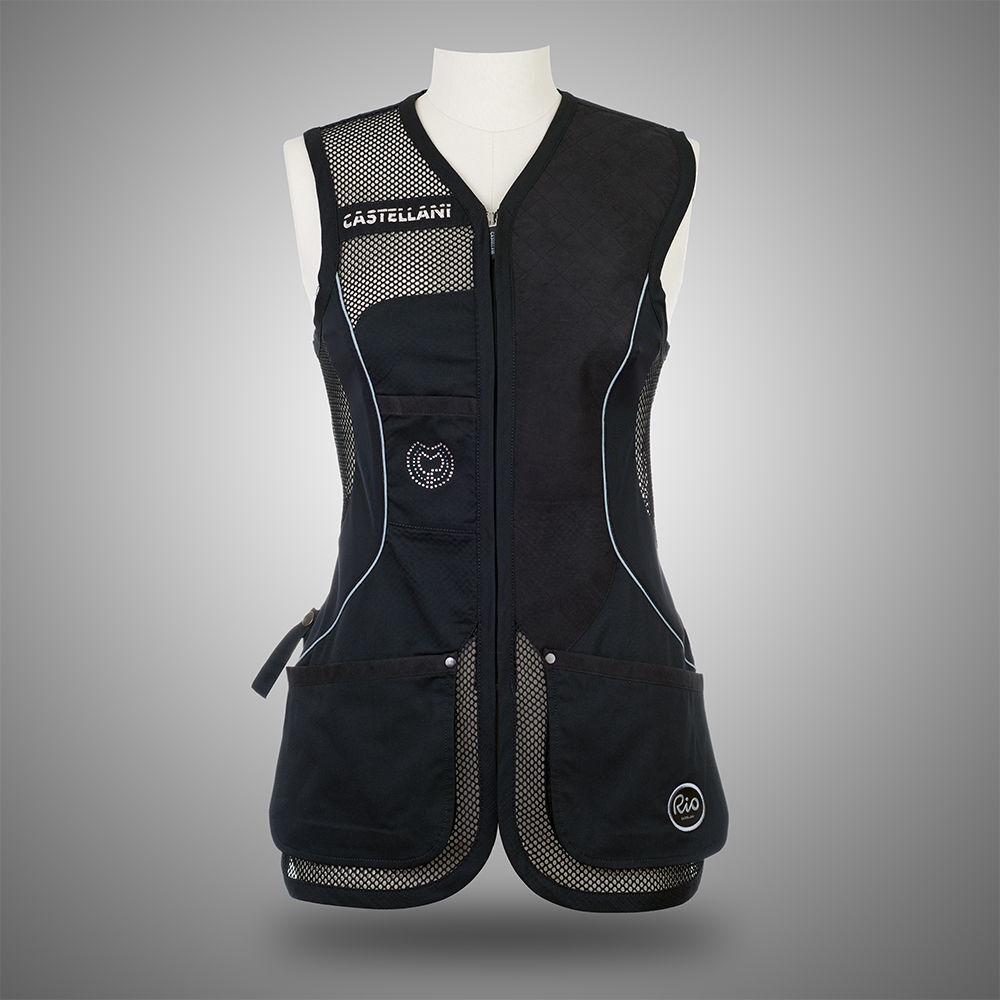 Castellani Ladies Rio Shooting Vest Left Handed | eBay UK