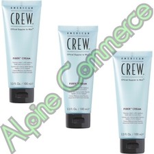  3-Pack American Crew Fiber Cream With Medium Hold And Natural Shine 3.3 Oz
