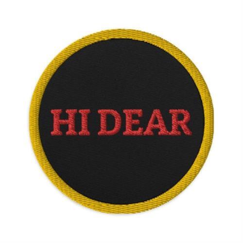 Hi Dear Embroidered Patch | eBay