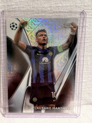 2023-24 Topps UEFA Club Competitions Lautaro Martinez Mojo CASE HIT Inter Milan