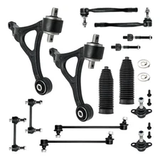 14PCS For 2003-2013 14 Volvo XC90 Front Lower Control Arms Sway Bars Ball Joints