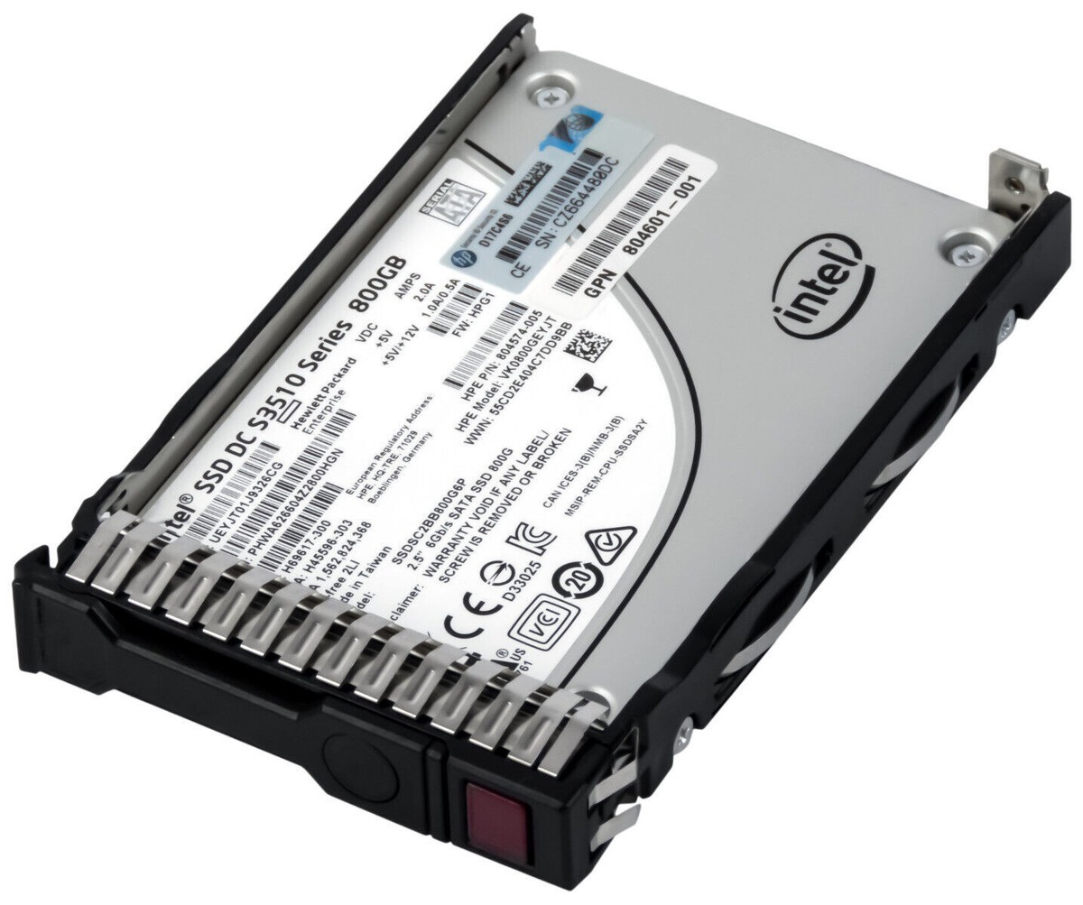 805365-001 804599-B21 HPE 800GB 6G SFF 2.5