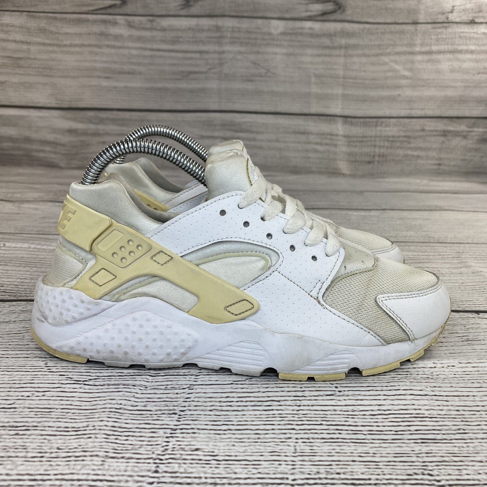 SAOLA Scarpe da corsa Nike Huarache ragazzo taglia 7 bianche sneakers basse sportive 654275 110