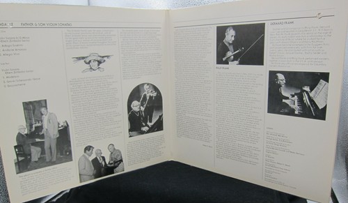 Zimbalist Father & Son - Sonatas - Special Limited Edition - Umbrella 1977 - 第 3/4 張圖片