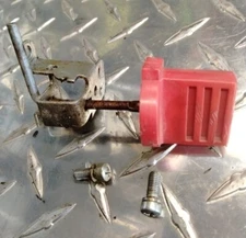 Genuine Tecumseh 8HP HMSK80 Snowblower Choke Knob & Bracket Assembly  OBSOLETE!