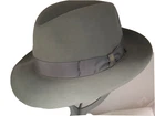 BORSALINO FEATHER FELT HAT