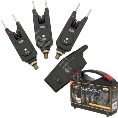 Fishing Alarm Ngt Bite Alarms And Receiver NGT GTS Pro 3pc