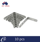 <!--F#f_0-->10 x Stainless steel Corner Brackets Angle Bracket Corner Brace Joint L Shape<!--F/-->