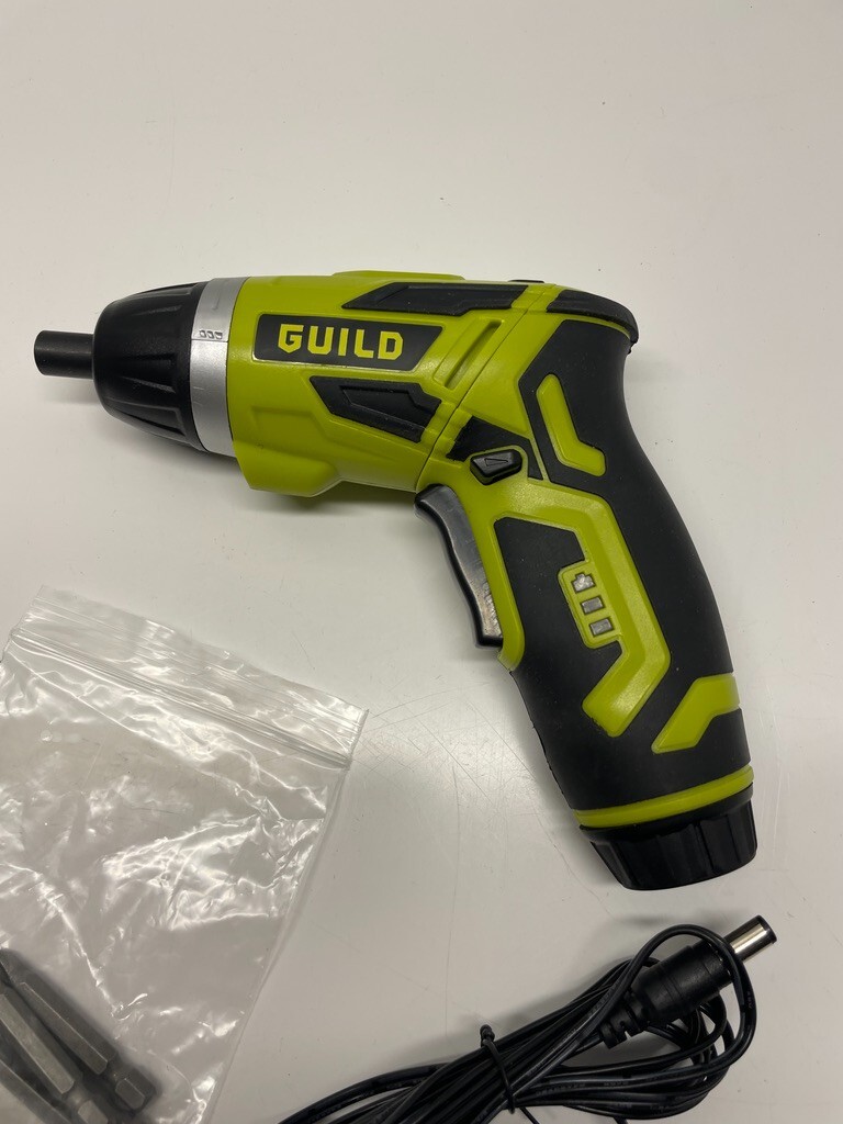 Guild Fast Charge Cordless Screwdriver Tool 3.6V 3198 eBay