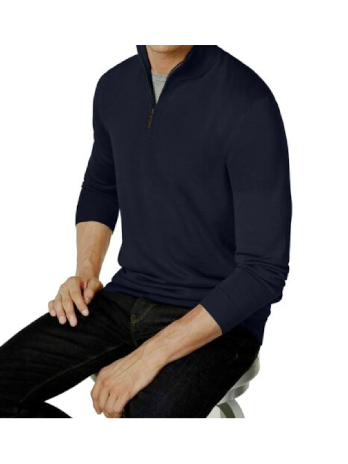 Клубный морской флот мужская макет квартала-индекс производительности стрейч свитер с 2990₽