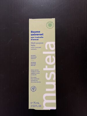 Mustela Multi-purpose Balm W/3 Avocado Extracts - Natural Cream EXP 08/24