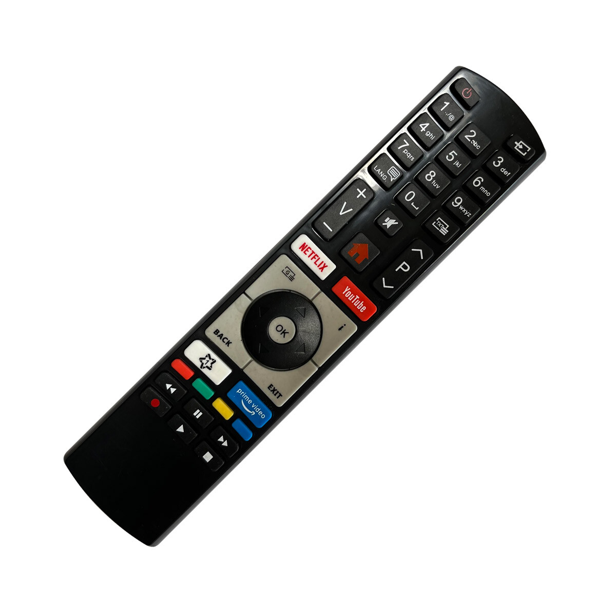 Thumbnail - Ersatz Tv Fernbedienung Für Telefunken L55u405n4cwh Fernseher