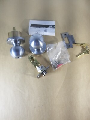 Falcon Y581 P6 Hana 626 Storeroom Lock With Keys Satin Chrome