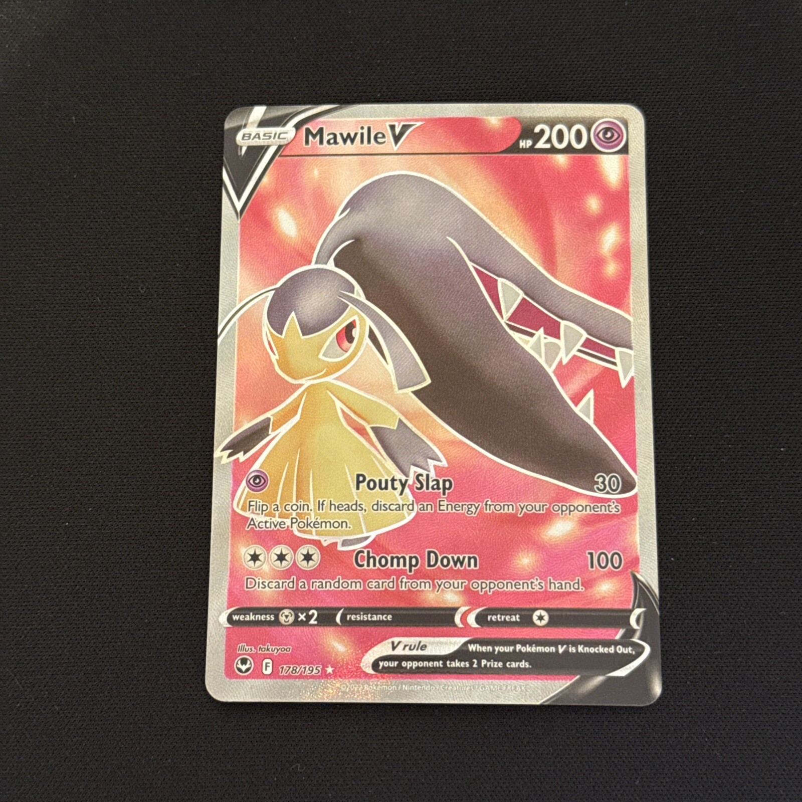 Mawile V 178/195, Silver Tempest, Pokemon, NM