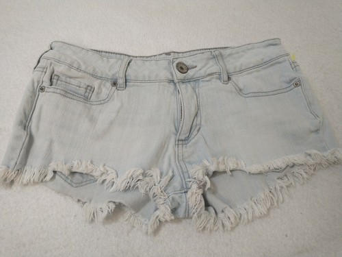 Bullhead Black Womens Denim Jean Shorts 