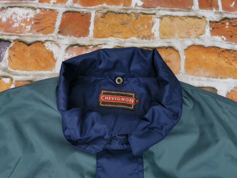 Chevignon Náutico Chaqueta Firestarter Azul Marino Verde Casual Talla: M Tip Top - Imagen 4 de 4