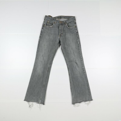 Lee Denver Flare Bootcut gebraucht (Cod.F3011) W32 L36 KURZ High Waist Herren