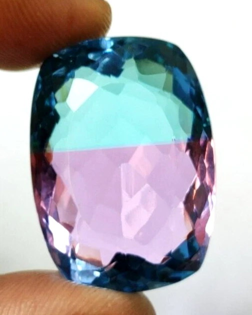 72.3 CT AAA+ Large Tourmaline Cushion Cut Loose Gemstone Ring & Pendant for Gift - Image 2 of 4