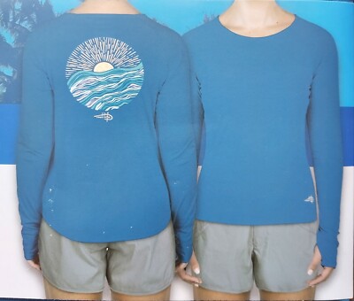 Women's XXL Reel Life SUN WATER Series Sun Defender Long Sleeve