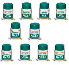 Liv 52 Pack of 10 Bottles 1000 TABS EXP 2027 Free shipping