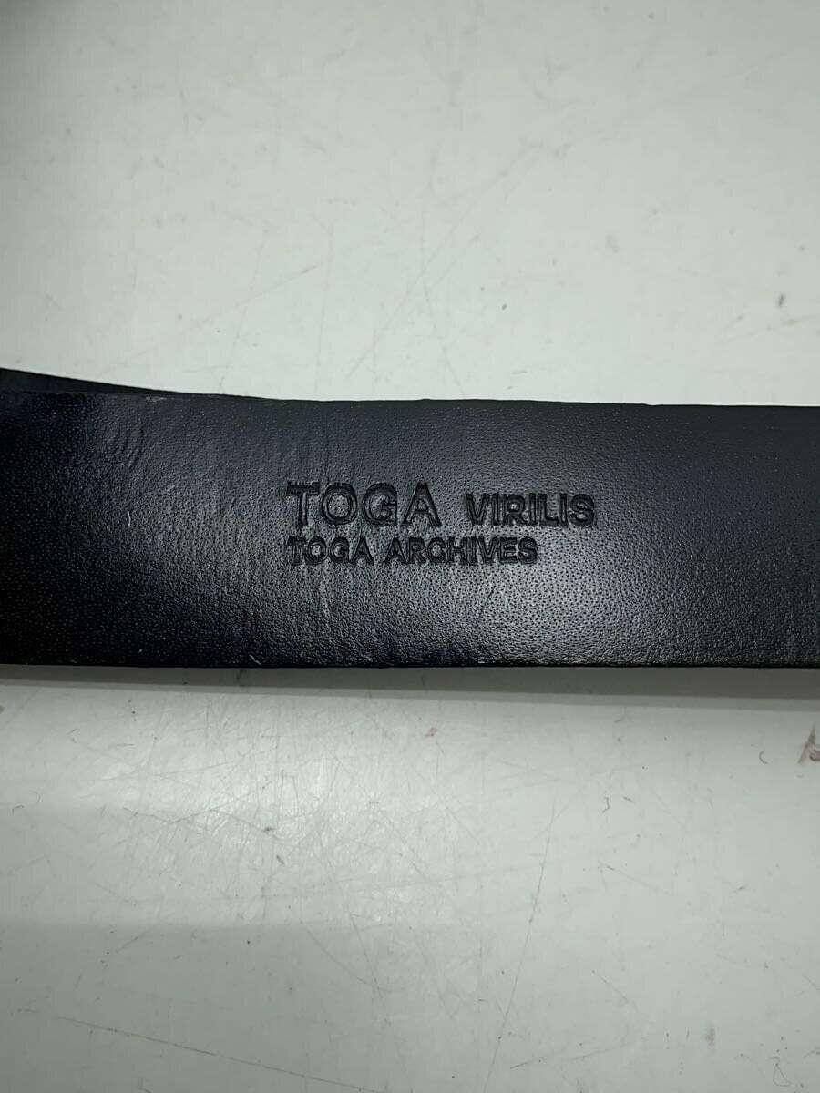TOGA VIRILIS TOGA ARCHIVES Leather Nylon Belt With Keyring TOGA VIRILIS TOGA ARCHIVES Leather Nylon Belt With Keyring