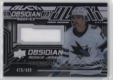 2022 SPx UD Black Obsidian Rookies Jersey 478/499 Thomas Bordeleau #ORJ-TB 1r8m
