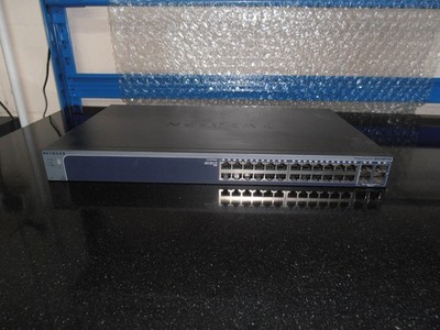 Netgear GS728TXS 24 Port Gigabit Smart Managed Switch + 4 SFP+ GS728TSX V1H1