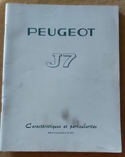 Revue technique Peugeot J7