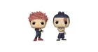 Funko POP Jujutsu Kaisen Yuji Itadori & Todo 2 Pack Vinyl Figures Set