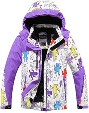 Phibee Kids Outdoor Size 158-164 Cm 12-14 Years Winter Coat Ski Snowboard Purple