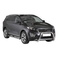 FrontbüGel FrontschutzbüGel FüR Kia Sorento 2014-2017 ø76Mm Stahl Silber Schutz