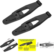 Hood Latch Base Pair HLK1035 S18892 S21209 2313857 Universal Truck Replacement