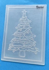 Darice CHRISTMAS TREE Embossing Folder