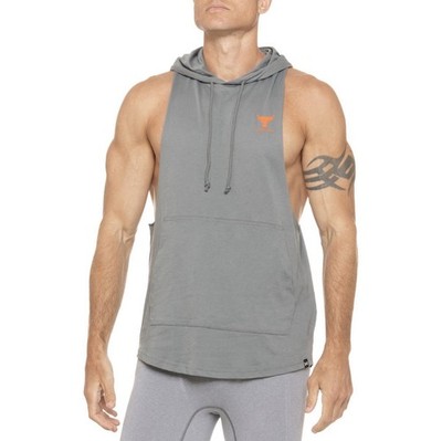 Under Armour Project Rock Sleeveless Bull Hoodie Tank Men s Size Medium