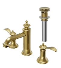 Karran USA KBF474 Vineyard 1.2 GPM Widespread Bathroom Faucet - Gold
